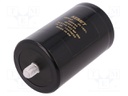 Capacitor: electrolytic; 6800uF; 200VDC; Leads: screw; ESR: 27mΩ