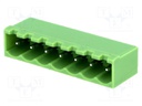 Pluggable terminal block; Contacts ph: 5mm; ways: 7; straight