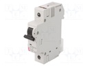 Circuit breaker; 230/400VAC; Inom: 4A; Poles: 1; DIN; Charact: C