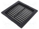 Filter; Mounting: push-in; 260g; IP54; Cutout: 177x177mm; D: 34mm