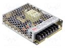 Power supply: switched-mode; modular; 110.4W; 48VDC; 129x97x30mm