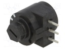 Switch: rotary; Pos: 2; SPDT; 0.5A/60VAC; 0.5A/60VDC; -40÷85°C