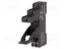 Socket; PIN: 5; 10A; 250VAC; Mounting: DIN; Leads: screw terminals