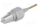 Nozzle: desoldering; 0.7x1.1mm; for WEL.DSX80 desoldering iron