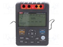 Insulation resistance meter; Bargraph: 30segm; VAC: 1÷30/600V