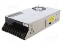 Power supply: switched-mode; 350W; 48VDC; 7.32A; OUT: 1; 800g; 88%