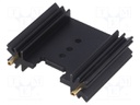 Heatsink: extruded; TO220,TO3P; black; L: 38.1mm; W: 45mm; H: 12.7mm