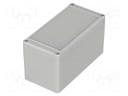 Enclosure: multipurpose; X: 80mm; Y: 160mm; Z: 87mm; EUROMAS II; ABS