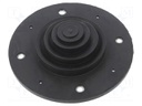 Grommet; black; UL94V-0; 20÷80mm; IP54