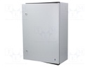 Enclosure: wall mounting; X: 400mm; Y: 600mm; Z: 200mm; KS; polyester