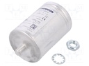 Capacitor: polypropylene; 10uF; 1.2kV; ±10%; Ø60x85mm