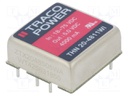 Converter: DC/DC; 20W; Uin: 18÷75V; 5VDC; Iout: 4000mA; 1"x1"; 15g