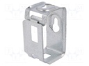 Holder; W: 30mm; steel; L: 33mm; H: 60mm; Application: Cable P-clips