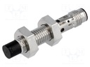 Sensor: inductive; Output conf: NPN / NO; 0÷4mm; 10÷30VDC; M8; IP67