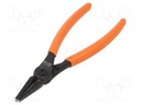 Pliers; internal circlip; Ring: internal; Pliers len: 140mm