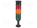 Signaller: signalling column; buzzer,flashing light; Usup: 24VDC