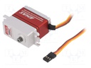 Motor: servo; 4.8÷6VDC; standard; digital; 72g; 40x20x38.4mm; metal