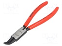 Pliers; internal circlip; Ring: internal; Pliers len: 180mm