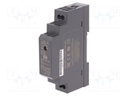 Power supply: DC/DC; 15W; 24VDC; 630mA; 18÷75VDC; Mounting: DIN