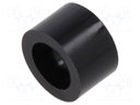 Spacer sleeve; cylindrical; polyamide; L: 10mm; Øout: 16mm