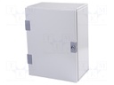 Enclosure: wall mounting; X: 300mm; Y: 400mm; Z: 200mm; orion+; steel