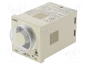 Timer; 0,1s÷10h; DPDT; 240VAC/5A,24VDC/5A; 24VAC; 24VDC; socket