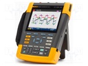 Scopemeter; colour,LCD; Channels: 4; 500MHz; 5Gsps; 10kpts/ch; IP51