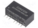 Converter: DC/DC; 3W; Uin: 18÷75V; Uout: 12VDC; Iout: 0÷250mA; SIP8