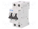 Circuit breaker; 230/400VAC; Inom: 4A; Poles: 2; DIN; Charact: C