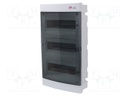 Enclosure: for modular components; IP40; white; No.of mod: 36