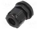 Cable gland; Mat: polyamide; black