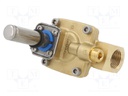 Electromagnetic valve; G 1/2"; brass; EPDM; EV220B; Valve: 2/2 NC