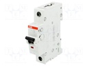 Circuit breaker; 230VAC; Inom: 16A; Poles: 1; DIN; Charact: C; 6kA