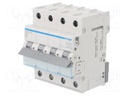 Circuit breaker; 230/400VAC; Inom: 16A; Poles: 4; DIN; Charact: B