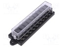 Fuse acces: fuse boxes; fuse: 19mm; 30A; screw; Body: black; UL94V-0