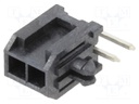 Connector: wire-board; socket; male; -40÷105°C; PIN: 2; Layout: 2x1