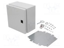 Enclosure: wall mounting; X: 200mm; Y: 200mm; Z: 120mm; E-BOX KX