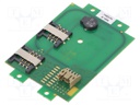 RFID reader; 76x49x9mm; 4.3÷5.5V; f: 125kHz,13,56MHz,134,2kHz