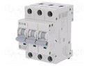 Circuit breaker; 230/400VAC; Inom: 16A; Poles: 3; DIN; Charact: C