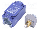 Limit switch; metal roller Ø12mm; NO + NC; 10A; max.250VAC; IP66