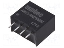 Converter: DC/DC; 1W; Uin: 43.2÷52.8V; 7.2VDC; Iout: 139mA; SIP4