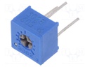 Potentiometer: mounting; single turn,horizontal; 5kΩ; 250mW; ±10%