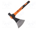 Axe; steel; 380mm; 1.01kg; composite; Additional functions: hammer