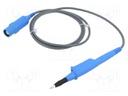 Probe: for oscilloscope; 0÷500MHz; 100: 1; 0.9ns; 12÷25pF; blue