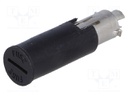 Adapter; cylindrical fuses; 5x20mm; -40÷85°C; 15A; 600V