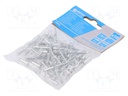 Rivet; aluminium; Rivet diam: 4mm; L.rivet: 12mm; 50pcs.