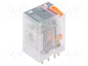 Relay: electromagnetic; 4PDT; Ucoil: 120VAC; 6A; max.250VDC