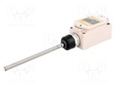 Limit switch; spring, total length 110mm; NO + NC; 10A; M20; IP64