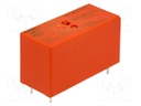 Relay: electromagnetic; SPST-NO; Ucoil: 5VDC; 10A/250VAC; 100Ω