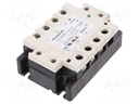 Relay: solid state; Ucntrl: 24÷50VDC; Ucntrl: 24÷275VAC; 55A; IP00